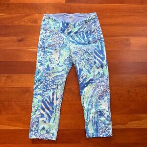 EUC Cropped Lilly Pulitzer Leggings